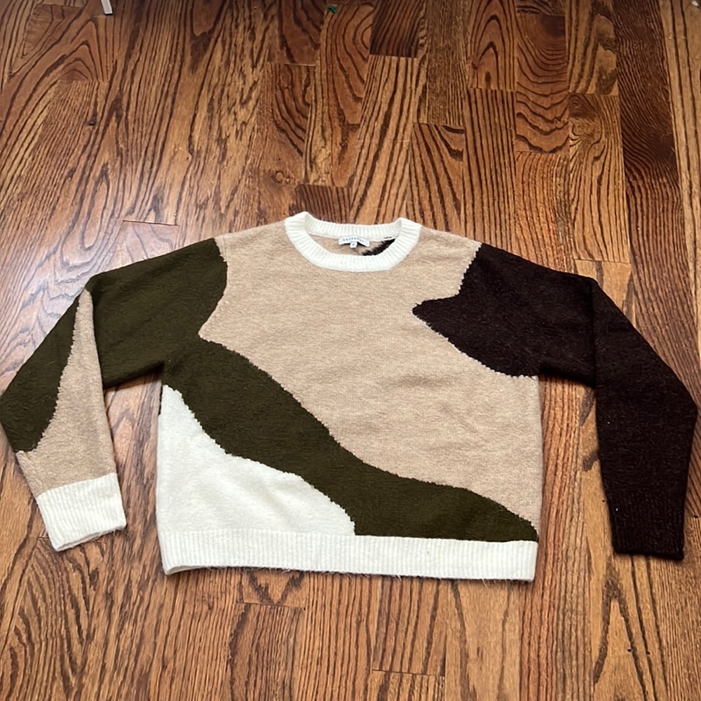 Crescent Color Block Sweater - Picture 2 of 2